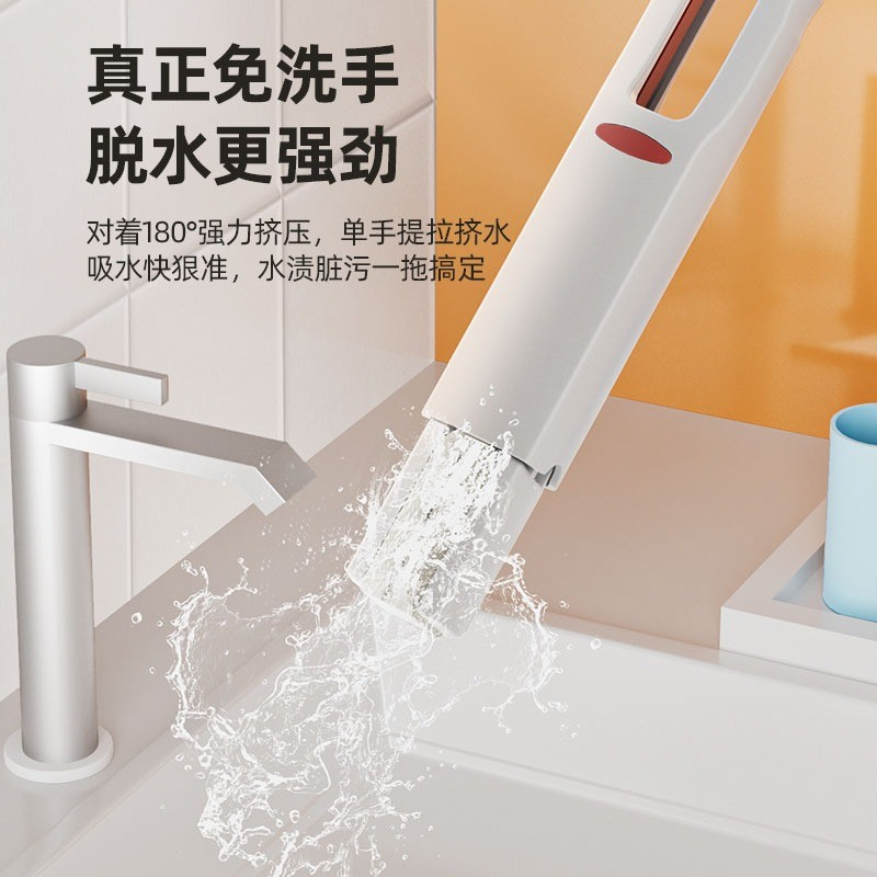 Desktop Mini Mop Hand-free Household Cleaning Sponge Kitchen Coffee Table Hand-held Folding Absorbent Small Mop