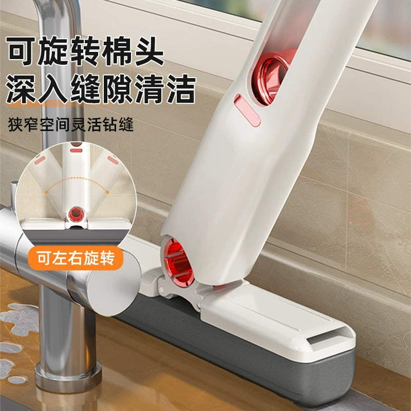Desktop Mini Mop Hand-free Household Cleaning Sponge Kitchen Coffee Table Hand-held Folding Absorbent Small Mop