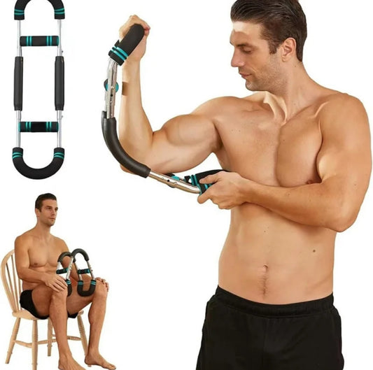 Twister Arm Trainer Bar | Adjustable Power Twister for Chest, Biceps & Shoulders | جهاز تمارين الصدر والذراع القابل للتعديل