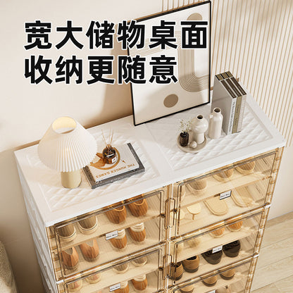 JEKO Shoe Cabinet Household Indoor Shoe Box Shoe Storage Box New 2024 Explosions Large Capacity Multi-Layer Oversized Shoe Wall